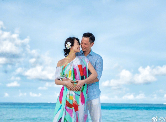 胡杏儿怀孕，宝宝都在肚子里做仰卧起坐了！你的宝宝在哪里？